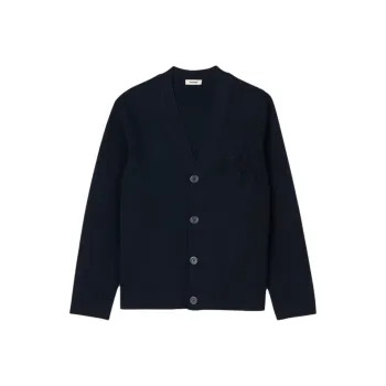 Sandro Floral jacquard Cardigan