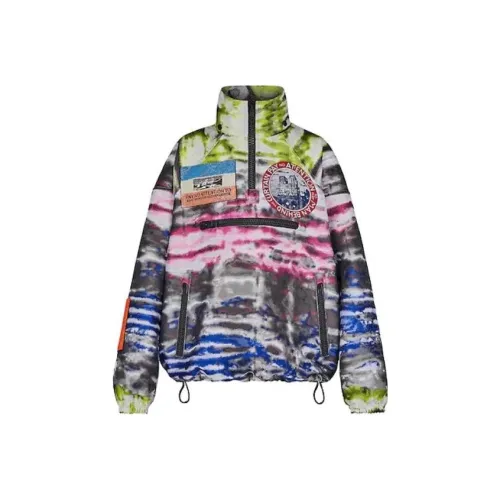 LOUIS VUITTON Abstract Print Half zip Top