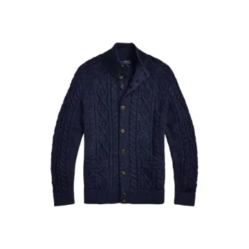 Polo Ralph Lauren Aran-Knitted Cardigan