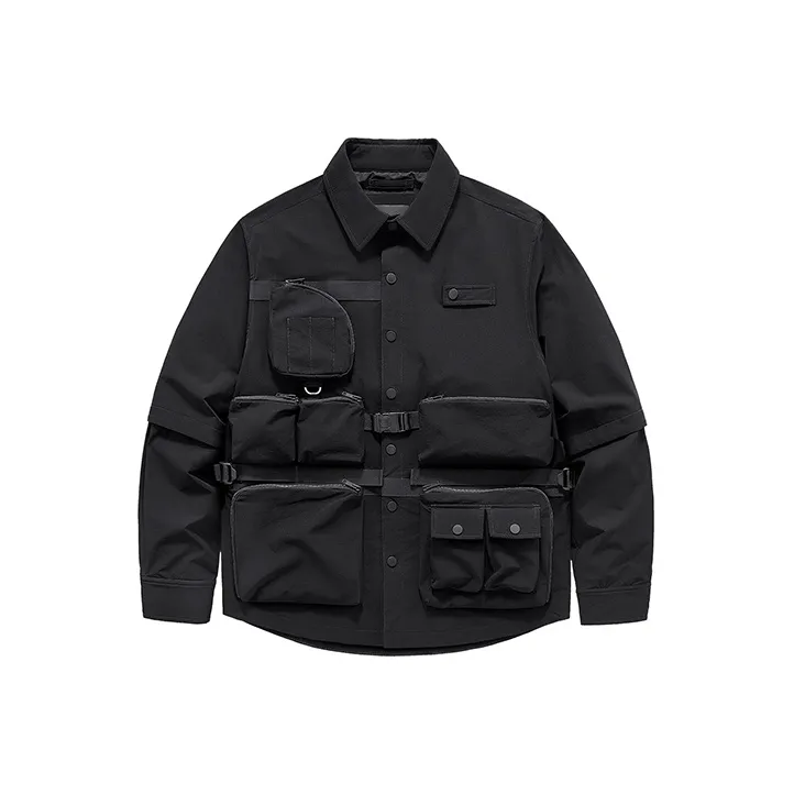 VIP Loose Fit Jacket Unisex Black-0