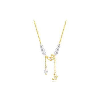 CHINA GOLD Pearl Necklaces Women's