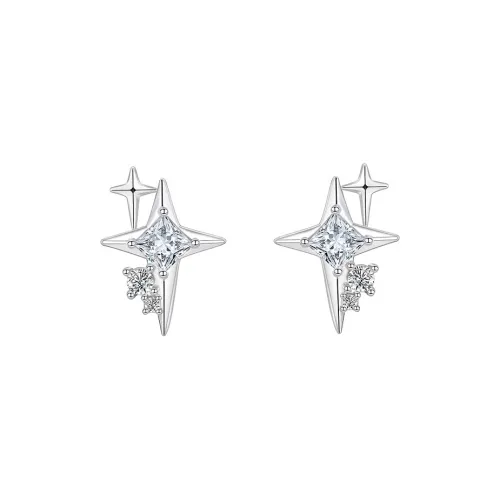 QUIET LOVE Alloy Stud Earrings Women's