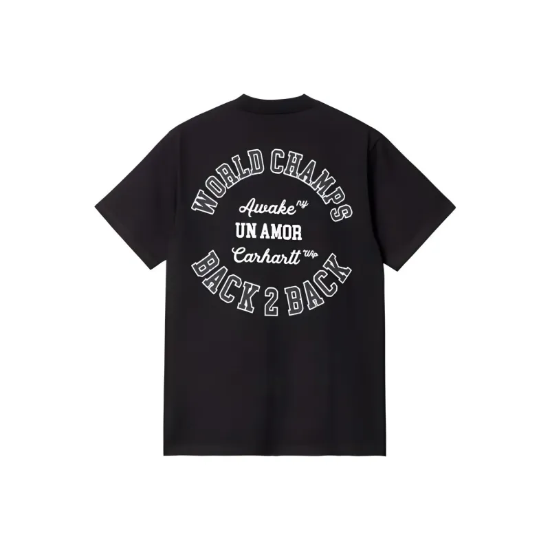 Awake Ny X Carhartt WIP Carhartt WIP X Awake NY T Shirts Unisex Black-0
