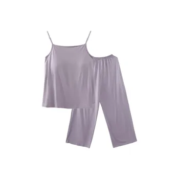 FENTENGCARE Pajama Set Women's Violet