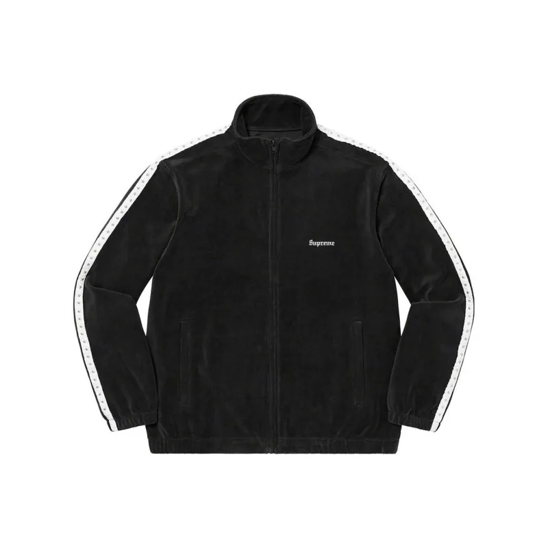 Supreme Studded Velour Track Jacket-4