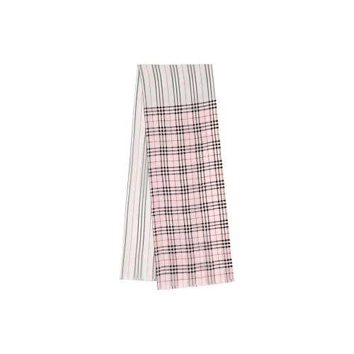 Burberry Vintage Collection Silk Scarves Women's Stone Pink