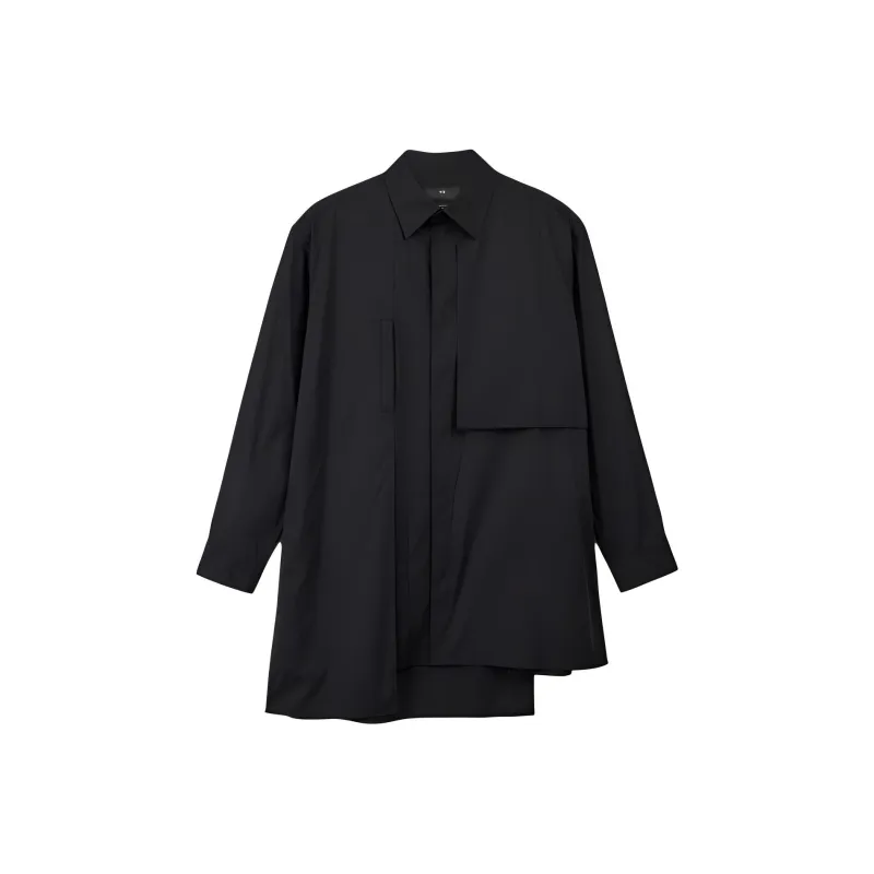 Y-3 Layered Poplin Shirt-0