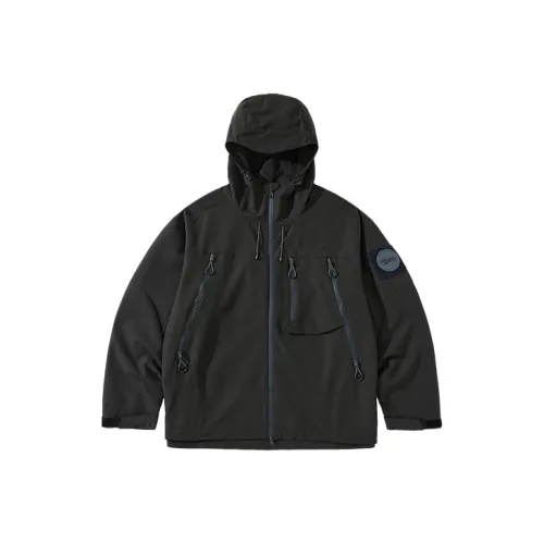 Michigan organic cotton shirt jacket Brown