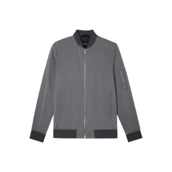 THEORY Jackets Men Gray