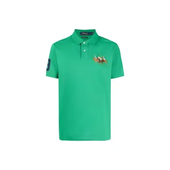Polo Ralph Lauren Polo Shirts Men Grass Green