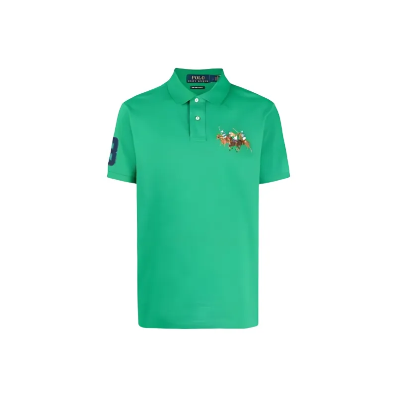 Polo Ralph Lauren Polo Shirts Men Grass Green-0