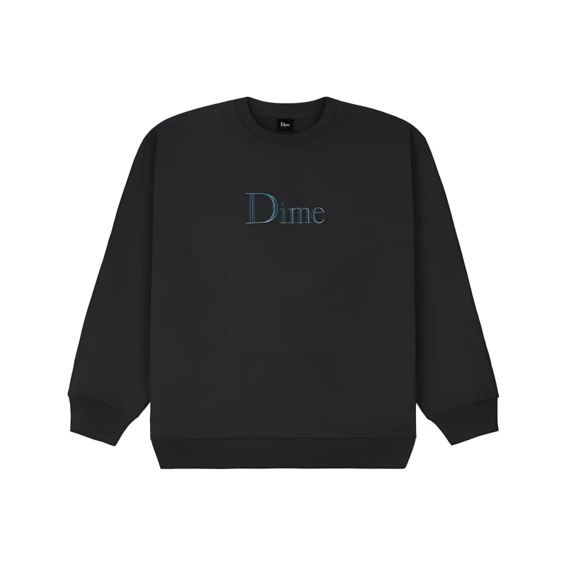 Dime Classic Embroidered Crewneck-3