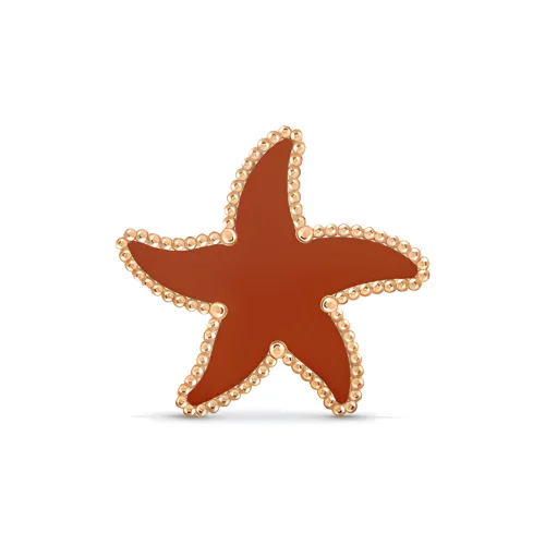 Van Cleef & Arpels Lucky Summer Starfish Brooches Women's Red
