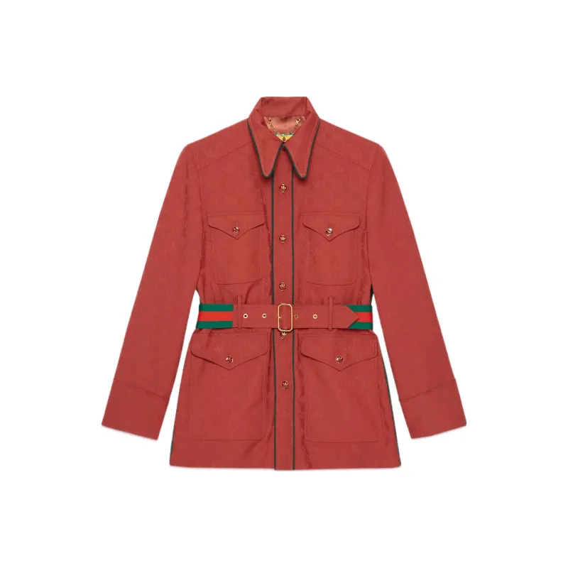GUCCI X Adidas Gg Trefoil Jacquard Jacket-0