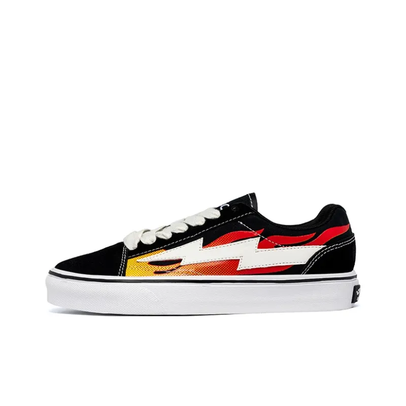 MABEL&CO Anti Slip Wear Resistant Low Top Skateboard Shoes Unisex-12