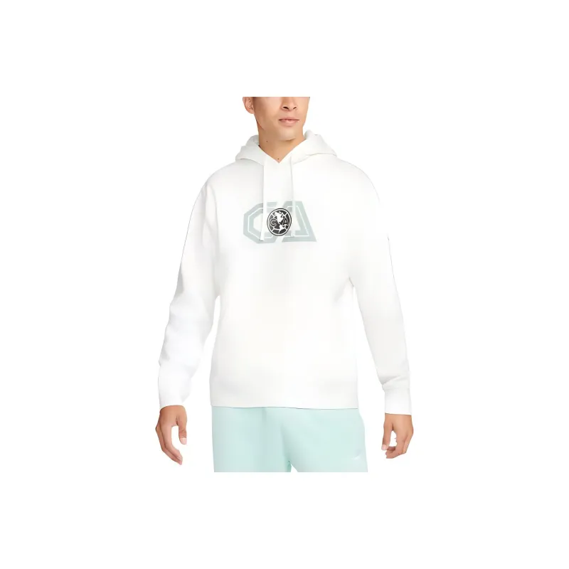 Nike Club America Club Men's Nike Soccer Pullover Hoodie-0