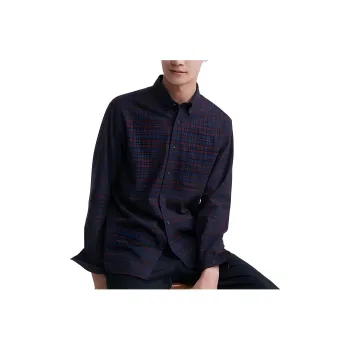 UNIQLO Shirts Unisex Burgundy