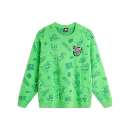LiNing x Disney Knitwear Unisex Secret Realm Green