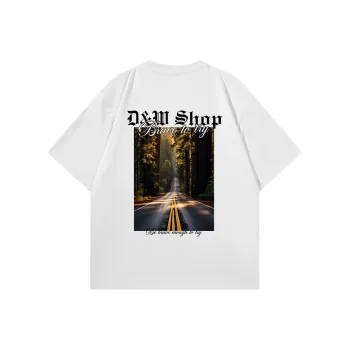 D&W T-Shirts Unisex White