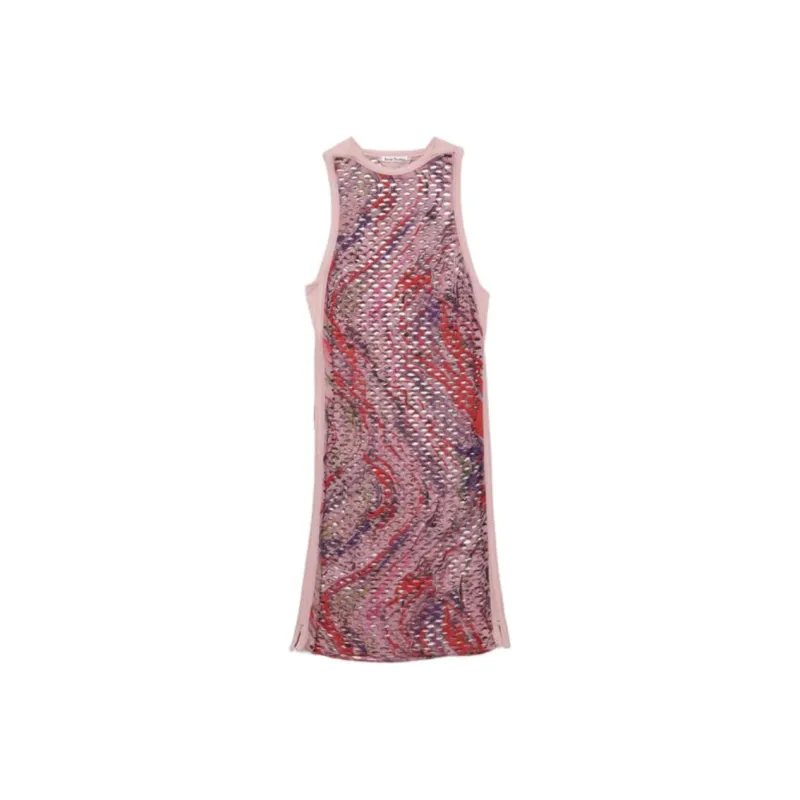 Acne Studios SS25 Tank Top Unisex Pink-0