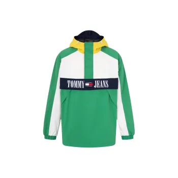 Tommy Hilfiger Jackets Men Green White Multicolor