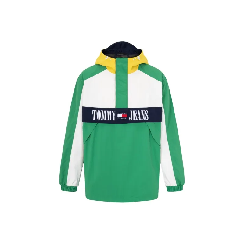 Tommy Hilfiger Jackets Men Green White Multicolor-0