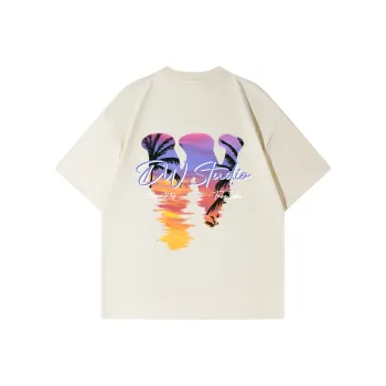 D&W T Shirts Unisex Ecru
