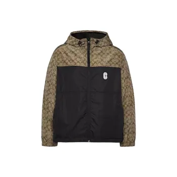 COACH Jackets Men Khaki