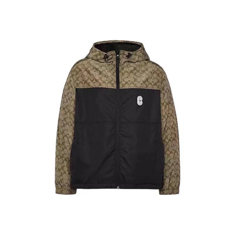 COACH Jackets Men Khaki-0