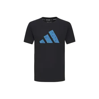 Adidas T Shirts Men's Black/Blue