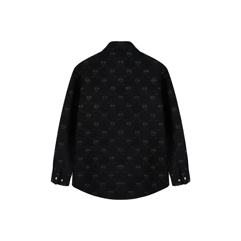 KARL LAGERFELD FW24 Jacket Men's Black-1