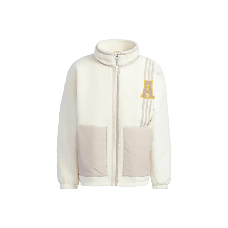 Adidas Originals AU SHERPAAnti University Jacket Unisex White-0