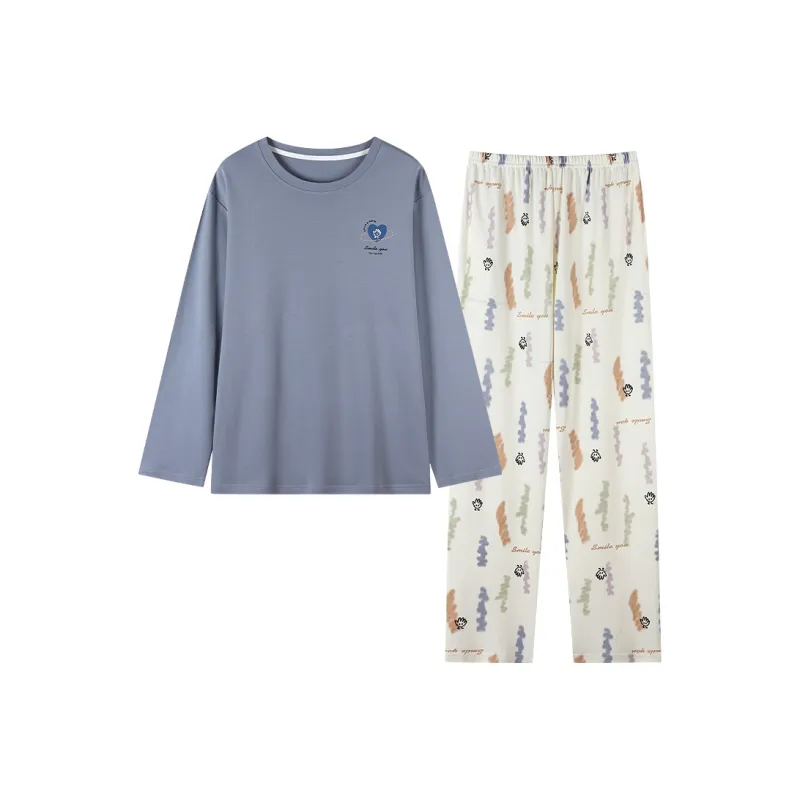 GOSO Pajama Set Men's Steel Blue-0