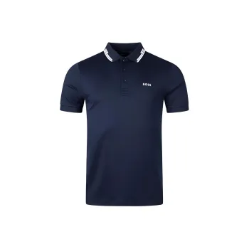 HUGO BOSS Polo Shirt Men's Marine Blue