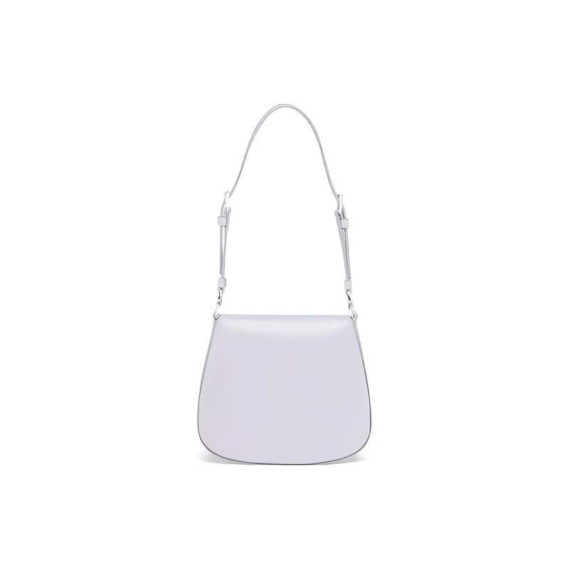 PRADA Cleo Leather Crossbody Bag Mini Women's Wisteria Purple Color-2