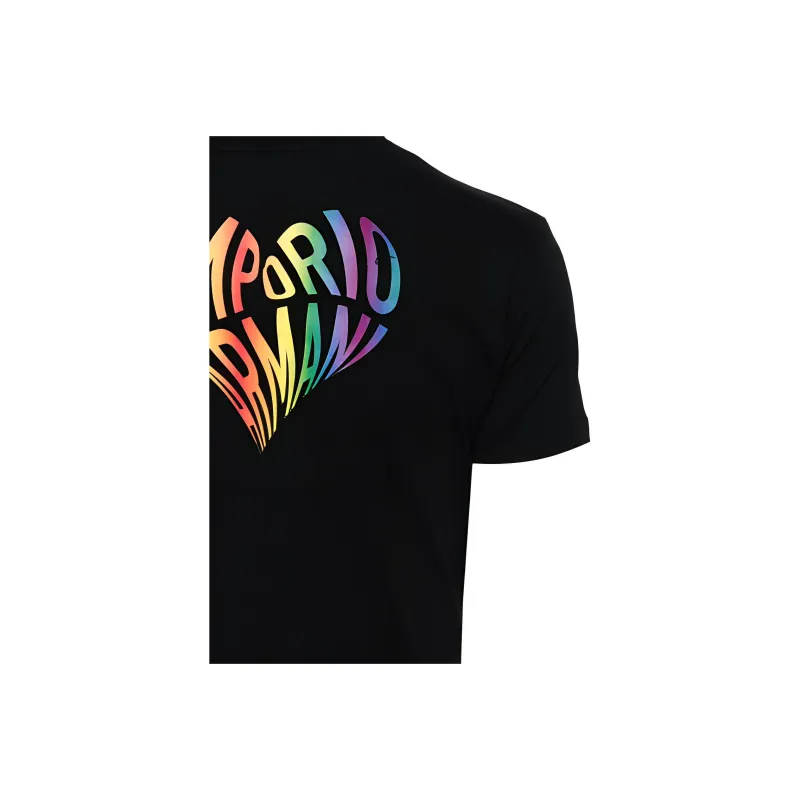 EMPORIO ARMANI Logo print T shirt-6