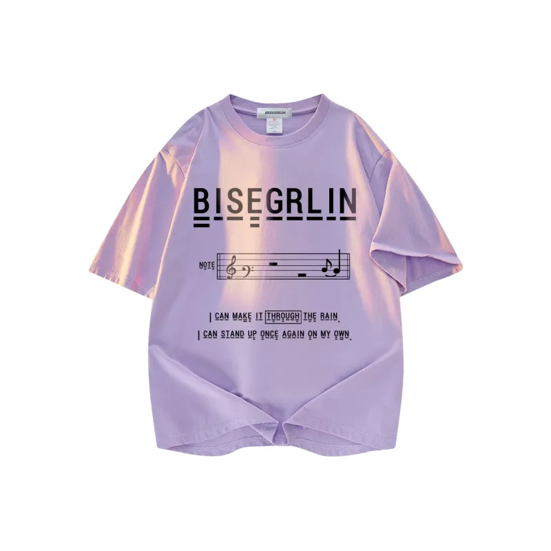 BISEGRLIN Short Sleeved T Shirts Unisex-15