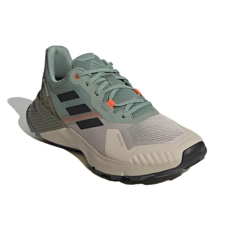 Adidas Terrex Soulstride Trail Anti Slip Wear Resistant Low Top Running Shoes Men's Green-2