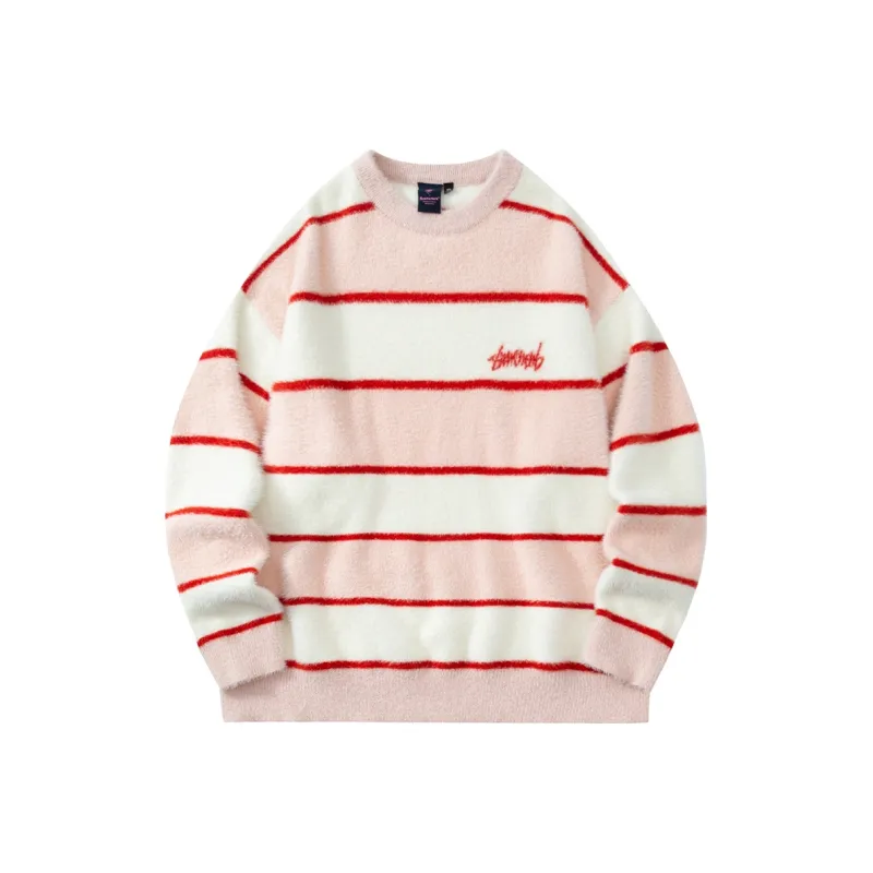 Suamoment Fall And Winter Loose Fit Casual Couple Sweater Unisex-4
