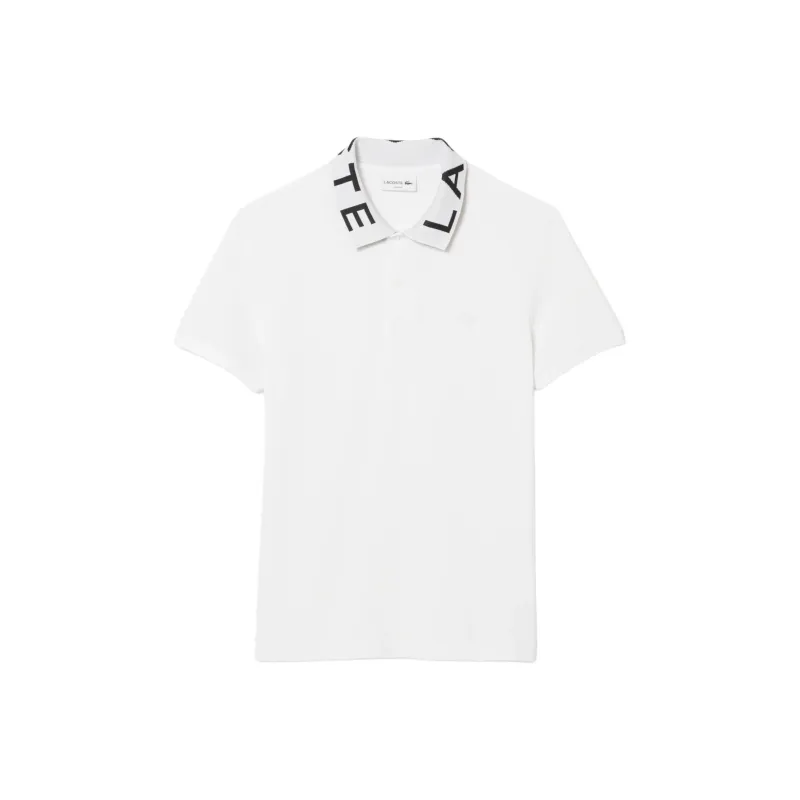 LACOSTE Jacquard logo Polo Shirt-7