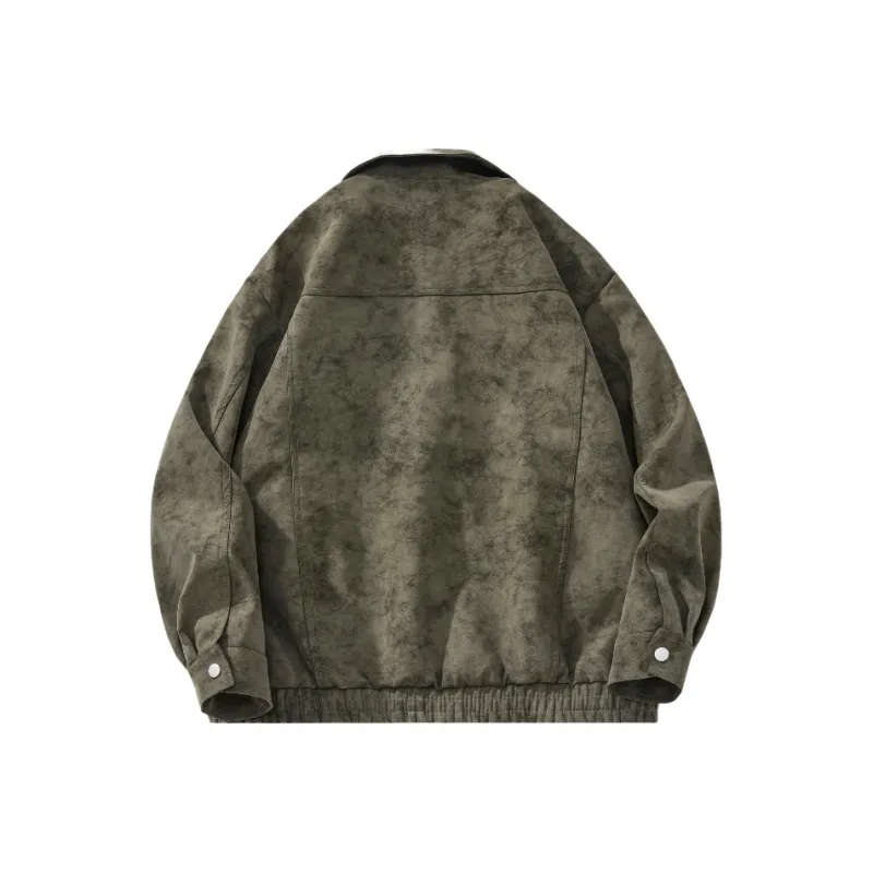 Jeep Fashion Sports Collection Leather Jacket Unisex-7