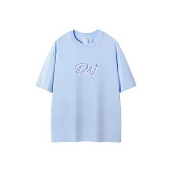 D&W T Shirts Unisex Sky Blue