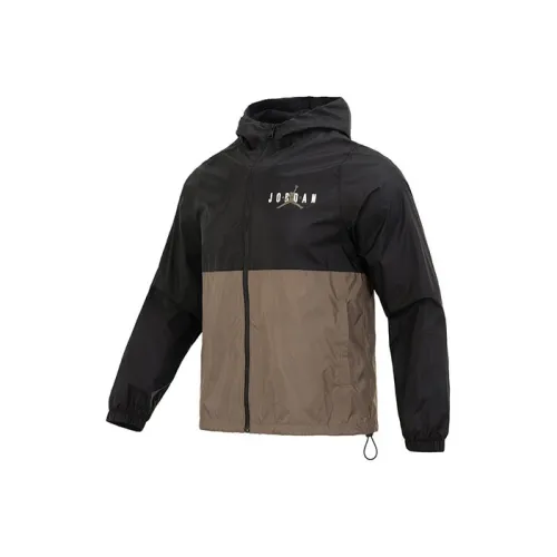 Jordan AS M J ESS HBR Woven Jacket Black/Brown
