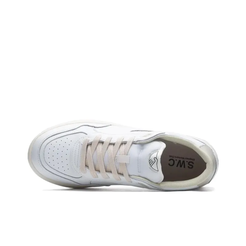 Stepney Workers Club Pro Cup 01 Low Top Skateboard Shoes Men's White-2
