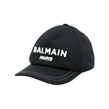 BALMAIN Logo Embroidered Baseball Cap