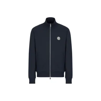 ARMANI EXCHANGE ARMANI EXCHANGE X SmileyWorld FW22 Jackets Coats Men's Navy