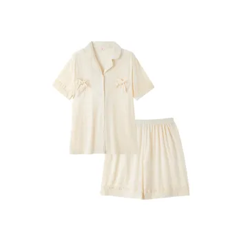 Sleeping Beauty Pajama Set Women's Apricot