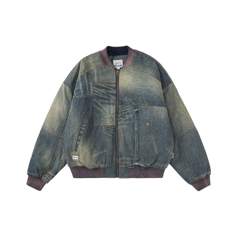 TEKABLU Jackets Men Denim Blue-0