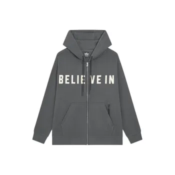 XTEP Basketball Collection Sweatshirt Men's Ox Horn Gray