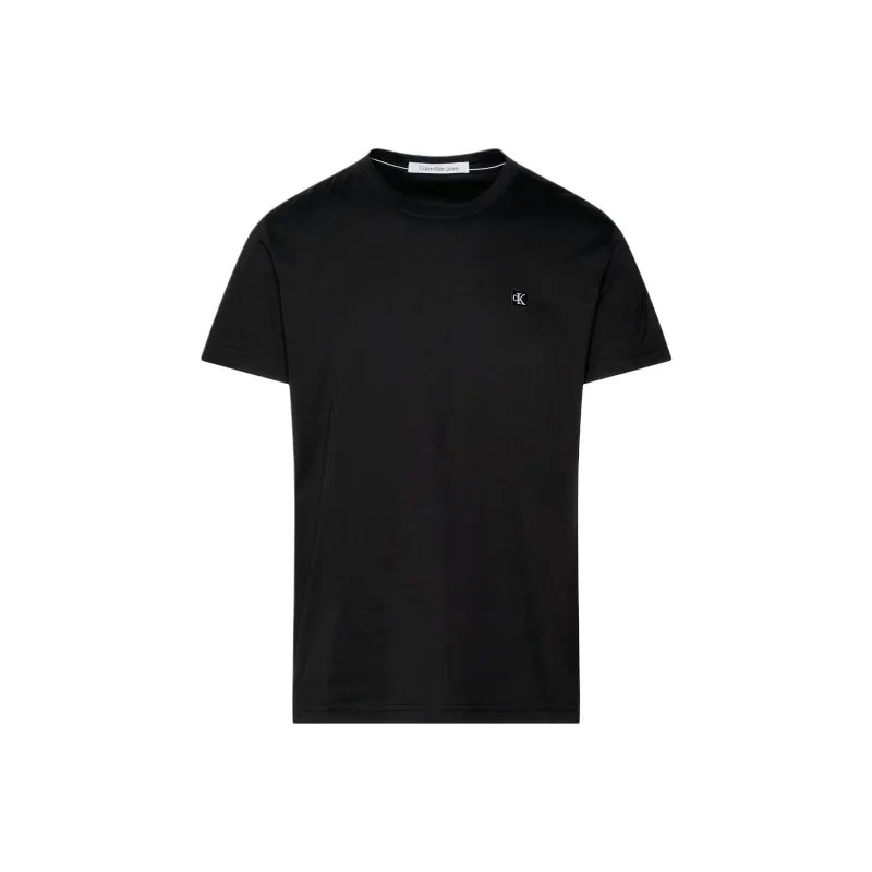 Calvin Klein Logo patch Cotton T shirt-0